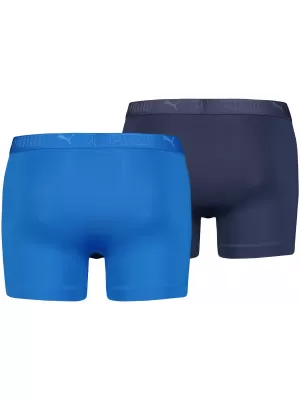 Moške boksarice PUMA SPORT MICROFIBER BOXER 2P 93552002 MODRA KOMBINACIJA