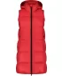 Ženski zimski telovnik NORDBLANC ORGANISM NBWJL7721 RDEČA