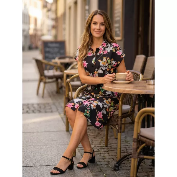  Obleka KIXMI PARISA ČRNA 