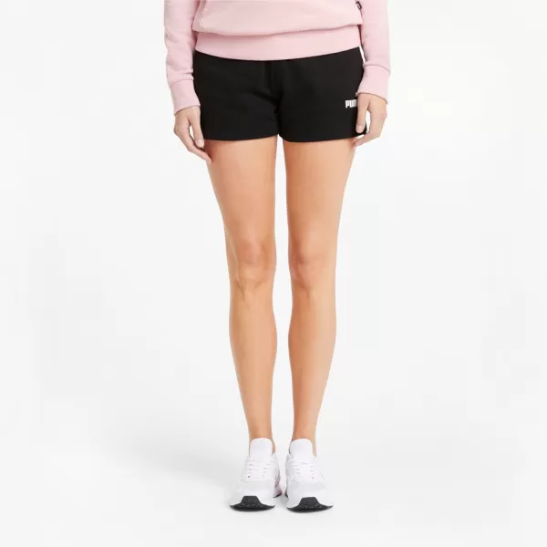  Ženske kratke hlače PUMA ESS 4 SWEAT SHORTS TR 586824-01 ČRNA 