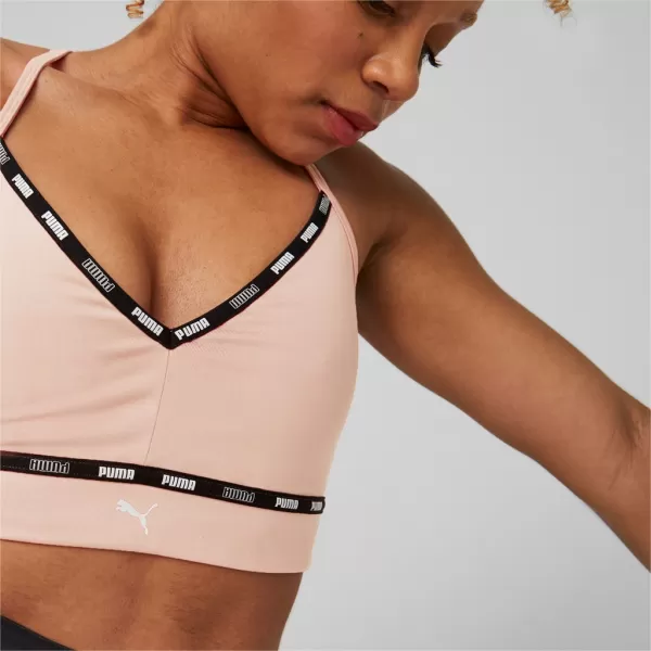  Ženski nedrček PUMA LOW IMPACT STRONG STRAPPY BRA 522225-66 ROZA 