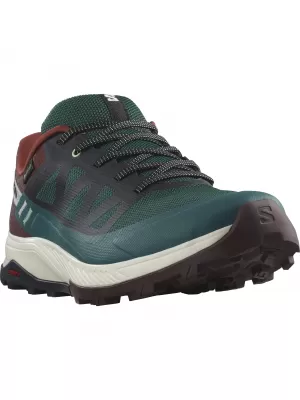 Moški čevlji SALOMON OUTRISE GORE-TEX L47142100 PONDEROSA BOR/GRENKA ČOKOLADA/VANILJEV LED