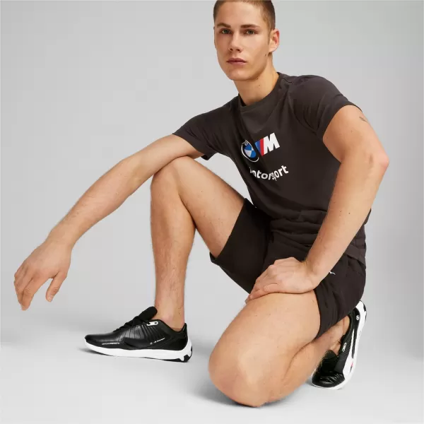  Moška majica s kratkimi rokavi PUMA BMW MMS ESS LOGO TEE 538148-01 ČRNA 