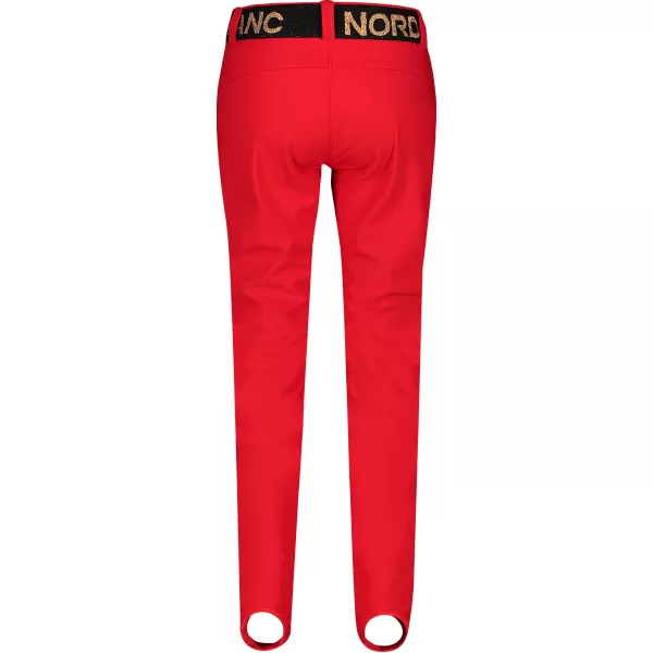  Ženske softshell smučarske hlače NORDBLANC FULLCOVER NBWPL7729 RDEČA 