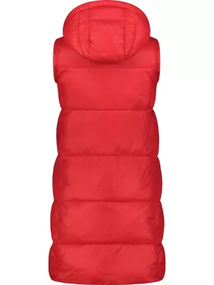 Ženski zimski telovnik NORDBLANC ORGANISM NBWJL7721 RDEČA
