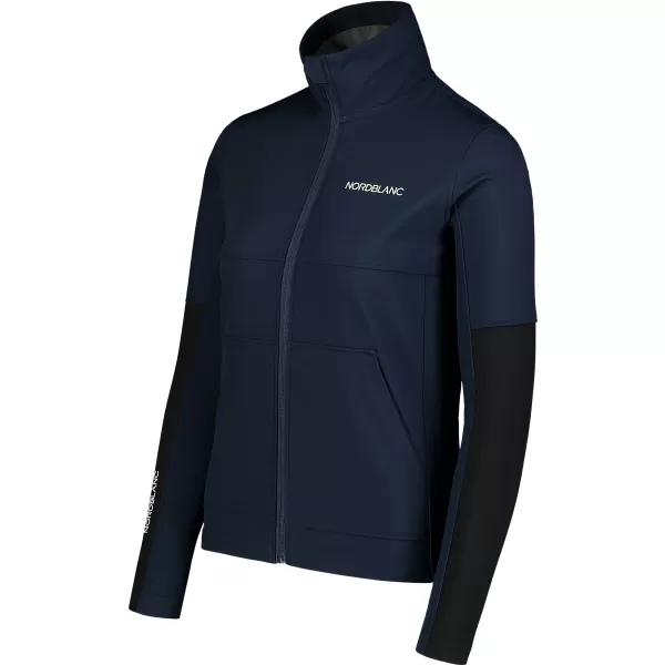  Ženska softshell jakna NORDBLANC FJORD NBSSL7657 MODRA 