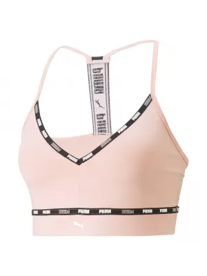 Ženski nedrček PUMA LOW IMPACT STRONG STRAPPY BRA 522225-66 ROZA
