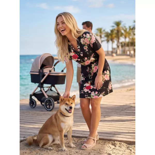  Obleka KIXMI POLLY ČRNA 