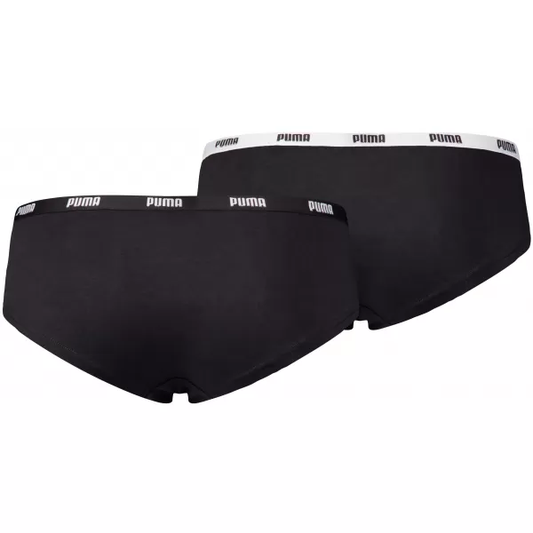  Ženske spodnjice PUMA WOMEN HIPSTER 2P PACK 90785203 ČRNA 