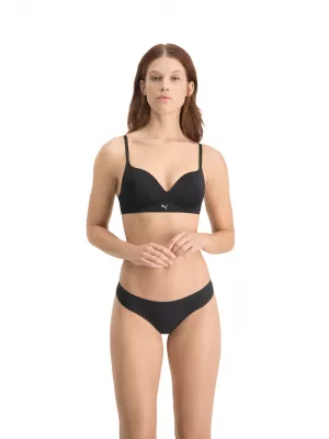 Hlačke PUMA WOMEN SEAMLESS STRING 2P PACK 93502201 ČRN