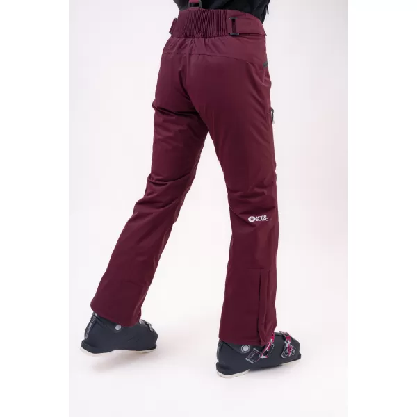  Ženske smučarske hlače NORDBLANC SNOWBALL NBWP7769 BORDO 