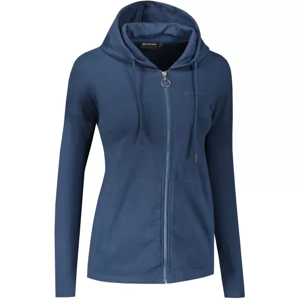  Damske trenirke ALPINE PRO DEGREVA LSWY406 MODRO 