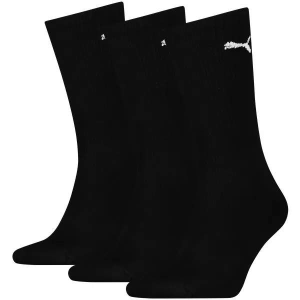  Nogavice PUMA CREW SOCK LIGHT 3P 90794001 ČRN 