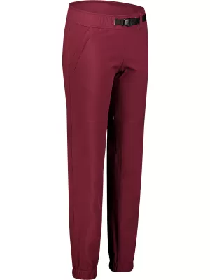 Ženske softshell hlače NORDBLANC ELSA NBFPL7733 BORDO