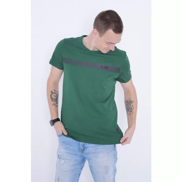  Moška majica s kratkimi rokavi KIXMI PARKER ZELENA 
