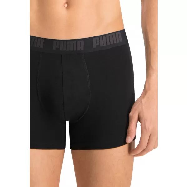  Moške boksarice PUMA BASIC BOXER 2P 88886958 ČRNA/ČRNA 