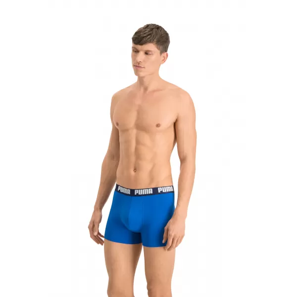  Moške boksarice PUMA BASIC BOXER 2P 88886960 PRAVA MODRA 