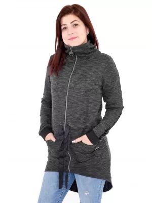 Ženski pulover ALTISPORT AGNES ČRNA