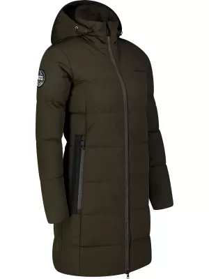 Ženski zimski plašč NORDBLANC EXQUISITE NBWJL7722 ZELENA