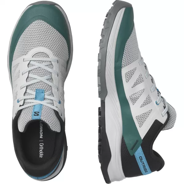  Moški čevlji SALOMON OUTRISE L47143200 LUNARNA SKALA/ČRNA/ALŽIRSKO MODRA 