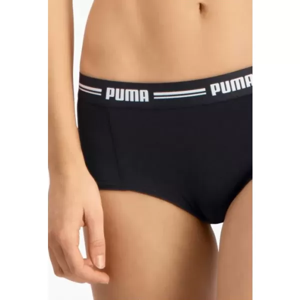  Ženske spodnjice PUMA WOMEN MINI SHORT 2P PACK 90785303 ČRNA 
