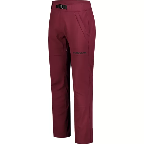  Moške softshell hlače NORDBLANC ENCAPSULATED NBFPM7731 BORDO 