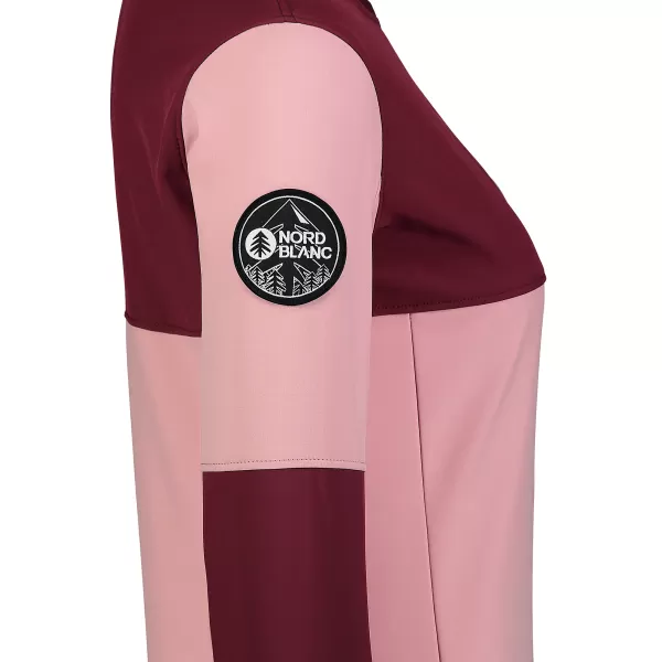  Ženska softshell jakna NORDBLANC COVE NBSSL7656 SVETLO ROZA 