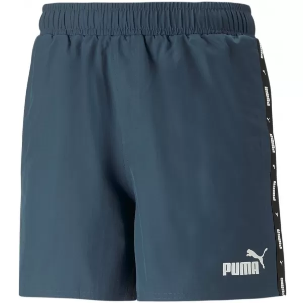 Moške kratke hlače PUMA ESS+ TAPE WOVEN SHORTS 849043-16 MODRA 