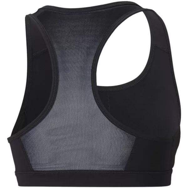  Ženski nedrček PUMA MID IMPACT 4KEEPS GRAPHIC BRA PM 520306-90 ČRNA 