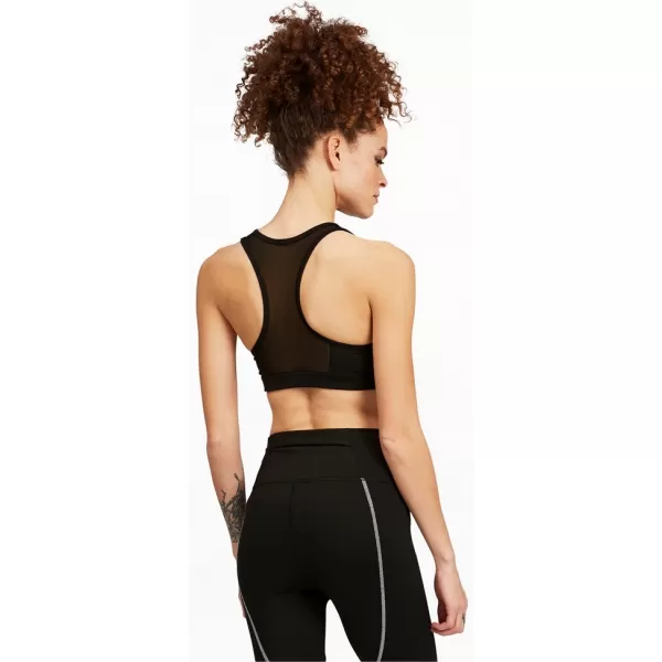  Ženski nedrček PUMA MID IMPACT 4KEEPS GRAPHIC BRA PM 520306-90 ČRNA 