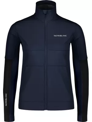 Ženska softshell jakna NORDBLANC FJORD NBSSL7657 MODRA