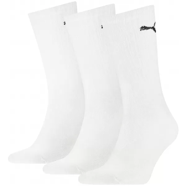  Nogavice PUMA CREW SOCK LIGHT 3P 90794002 BELA 