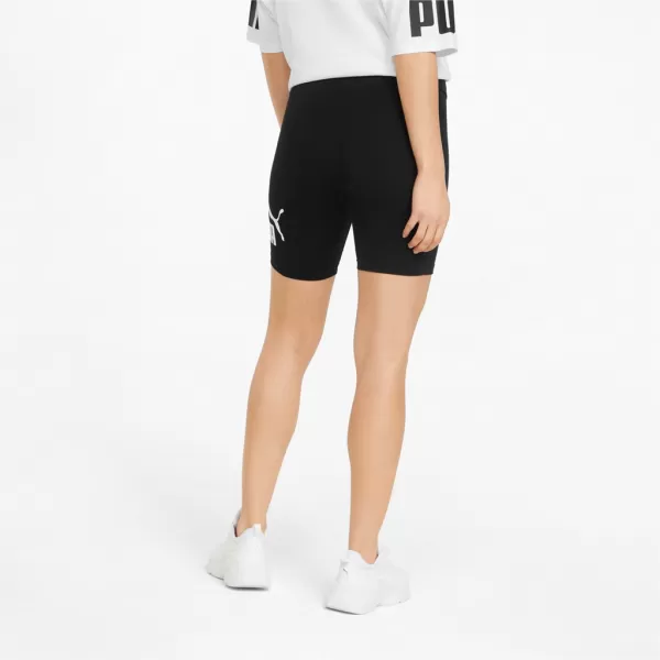  Ženske pajkice PUMA ESS 7 LOGO SHORT LEGGINGS 848347-01 ČRNA 