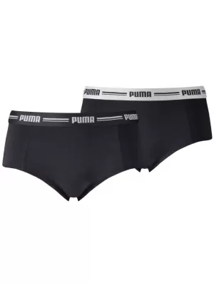 Ženske spodnjice PUMA WOMEN MINI SHORT 2P PACK 90785303 ČRNA