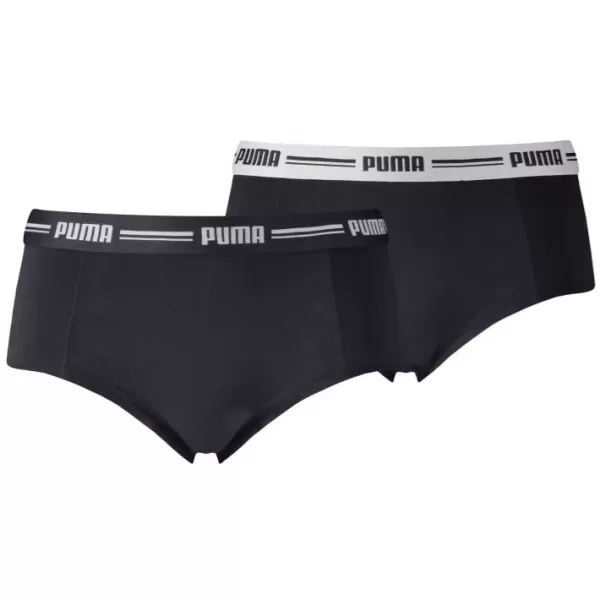  Ženske spodnjice PUMA WOMEN MINI SHORT 2P PACK 90785303 ČRNA 