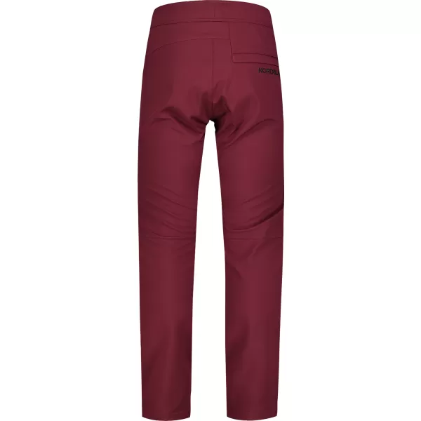  Moške softshell hlače NORDBLANC ENCAPSULATED NBFPM7731 BORDO 