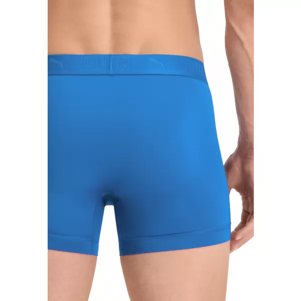  Moške boksarice PUMA SPORT MICROFIBER BOXER 2P 93552002 MODRA KOMBINACIJA 