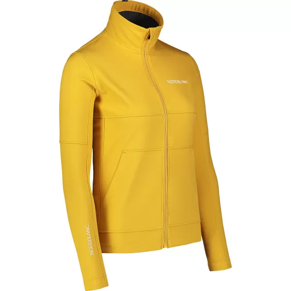  Ženska softshell jakna NORDBLANC FJORD NBSSL7657 JANTAR 