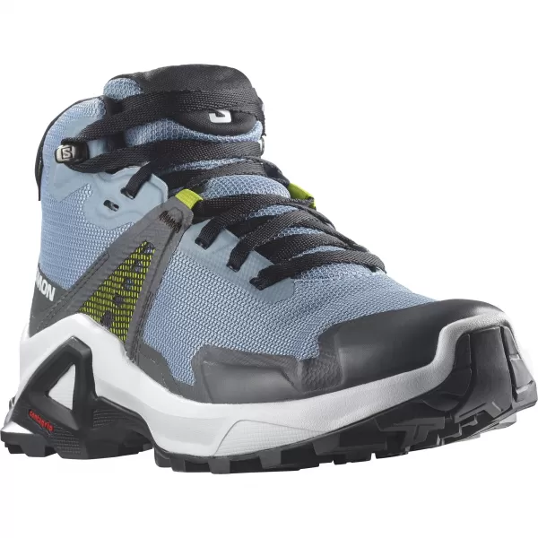  Otroški čevlji SALOMON X RAISE MID GORE-TEX L47071600 ZBLEDEL DENIM/INDIGO STRNAD/KISLA LIMETA 