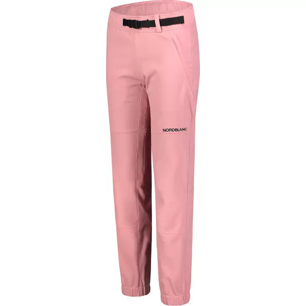 Ženske softshell hlače NORDBLANC ELSA NBFPL7733 SVETLO ROZA 