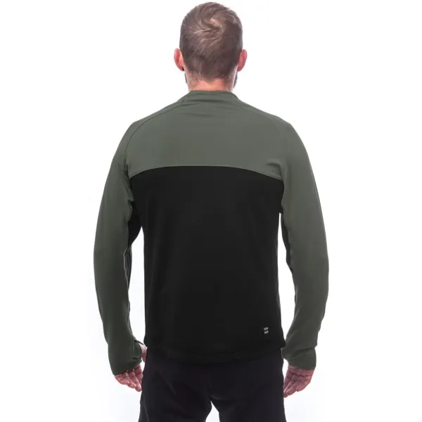  Moška jopica SENSOR COOLMAX THERMO 22200057 ČRNA/OLIVE GREEN 