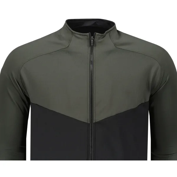  Moška jopica SENSOR COOLMAX THERMO 22200057 ČRNA/OLIVE GREEN 