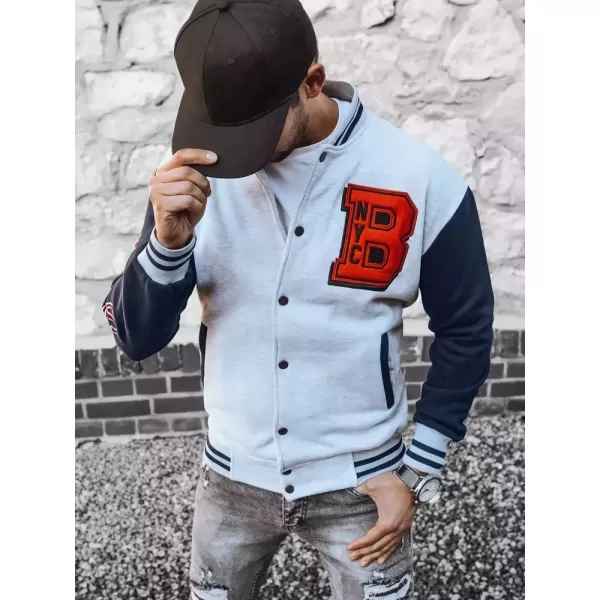  Moška jopica DSTREET BX5441 SIVA 