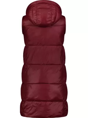 Ženski zimski telovnik NORDBLANC ORGANISM NBWJL7721 BORDO