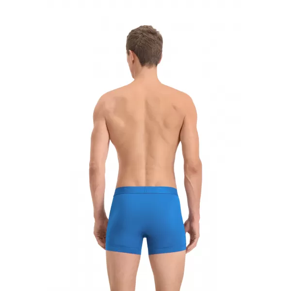  Moške boksarice PUMA SPORT MICROFIBER BOXER 2P 93552002 MODRA KOMBINACIJA 
