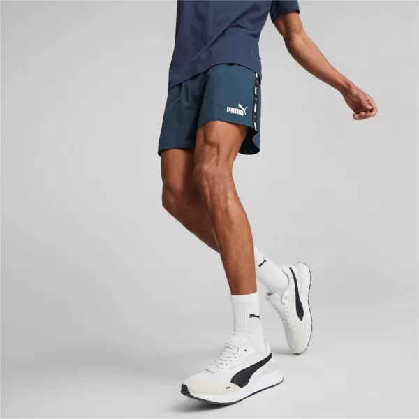  Moške kratke hlače PUMA ESS+ TAPE WOVEN SHORTS 849043-16 MODRA 