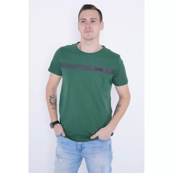  Moška majica s kratkimi rokavi KIXMI PARKER ZELENA 