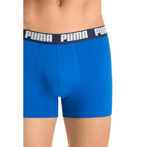  Moške boksarice PUMA BASIC BOXER 2P 88886960 PRAVA MODRA 