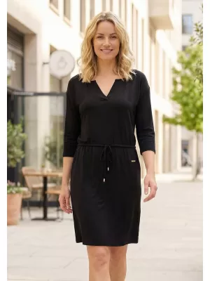 Obleka ALTISPORT ANIKA ČRNA