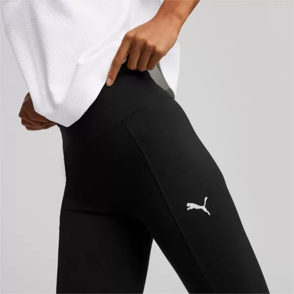  Ženske pajkice PUMA HER HIGH-WAIST LEGGINGS 674230-01 ČRNA 